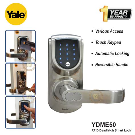 yale rfid tag|Yale deadlatch.